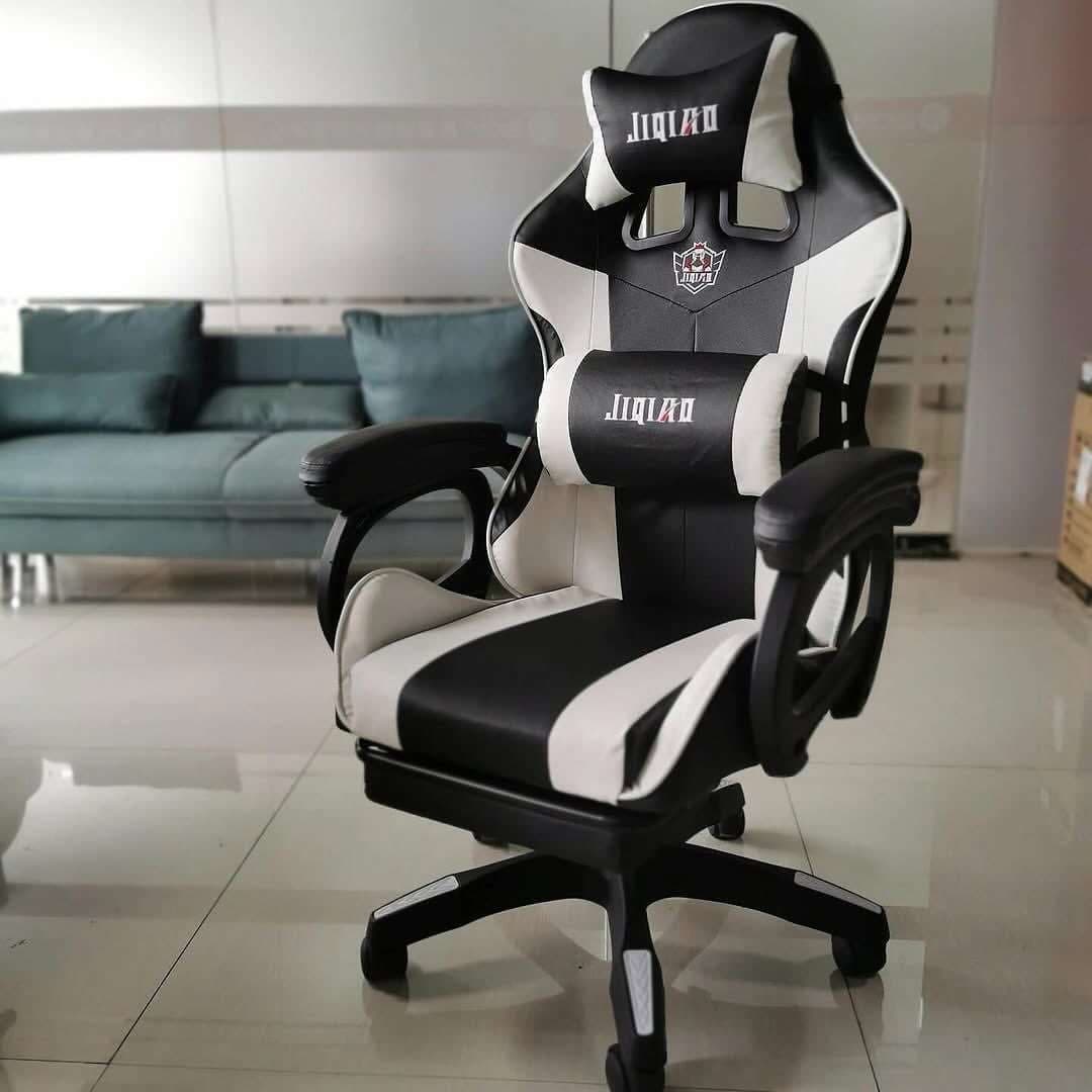 💥𝐆𝐀𝐌𝐈𝐍𝐆 𝐂𝐇𝐀𝐈𝐑 𝐖𝐈𝐓𝐇 𝐅𝐎𝐎𝐓𝐑𝐄𝐒𝐓,HEADREST,LUMBAR SUPPORT&𝐕𝐈𝐁𝐑𝐀𝐓𝐈𝐎𝐍𝐀𝐋 𝐌𝐀𝐒𝐒𝐀𝐆𝐄 - alternate view